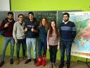 Gościliśmy w naszej szkole wolontariuszy z Europy
